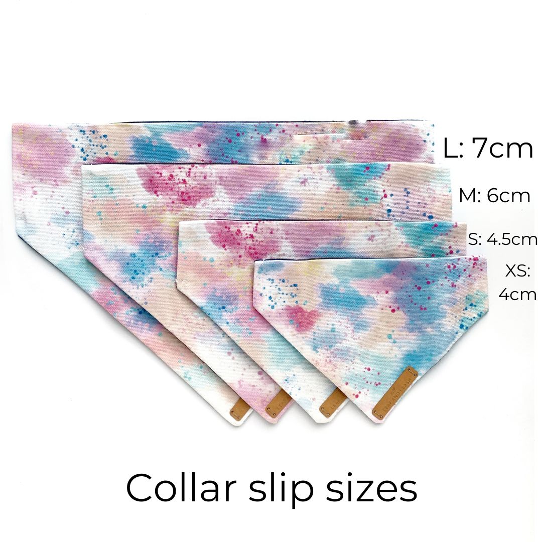 Cotton Candy Clouds Dog Bandana