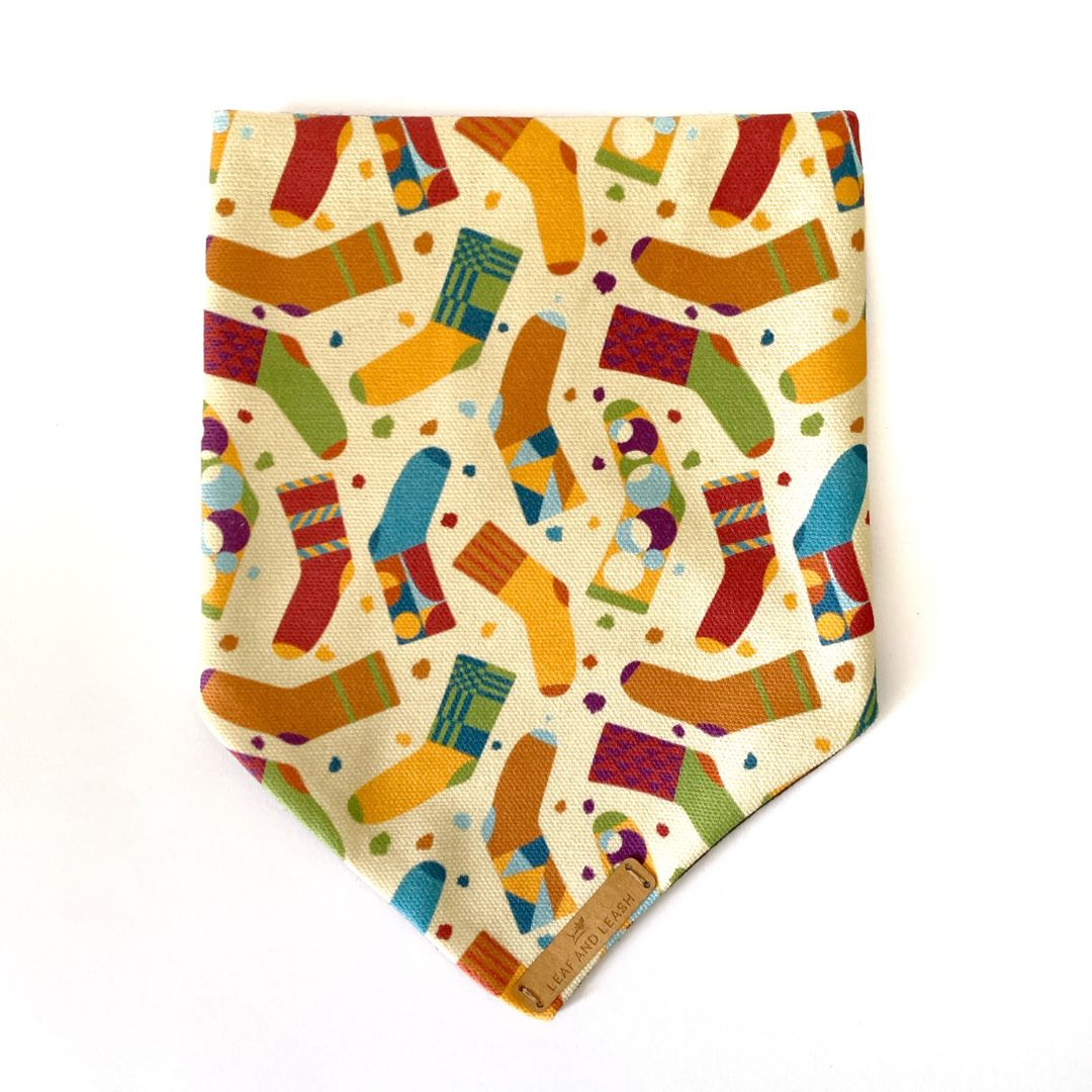 Sock Obsession Dog Bandana