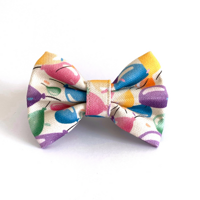 Ball-oon Bday Dog Bow Tie