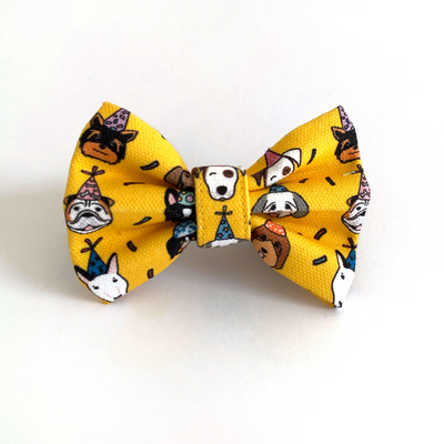 Barkday Pawty Dog Bow Tie