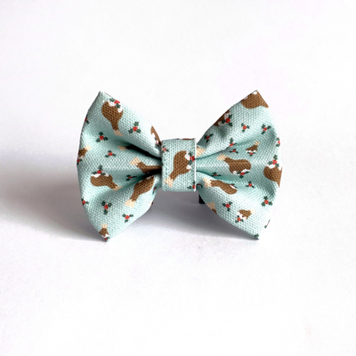 Christmas Chimken Dog Bow Tie