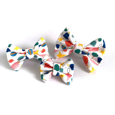 Found My Baubles Dog Bow Tie