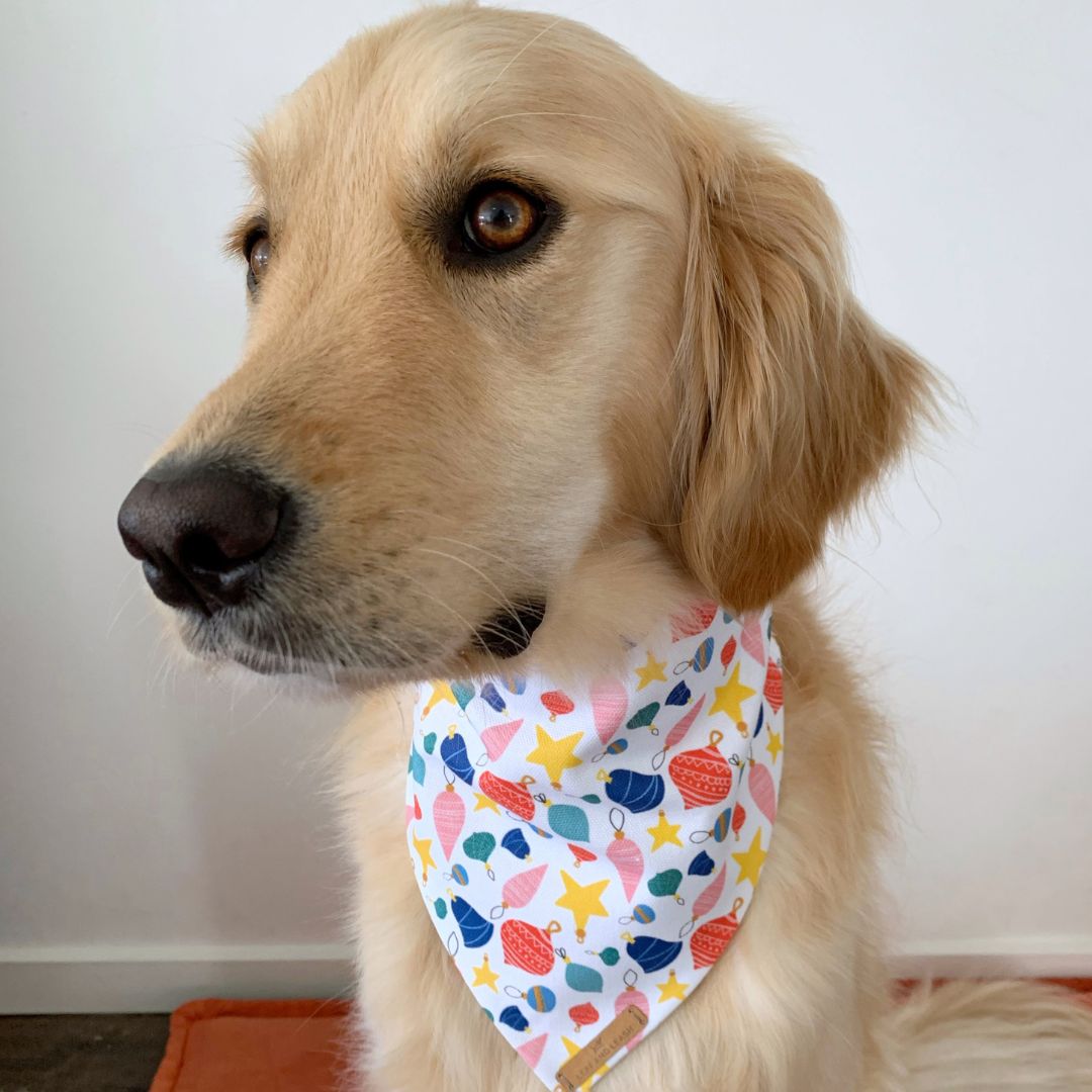 Found My Baubles Dog Bandana