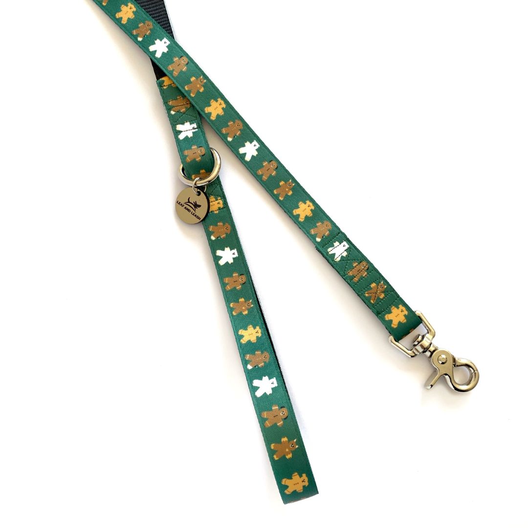 Gingerbread Furiends Dog Leash