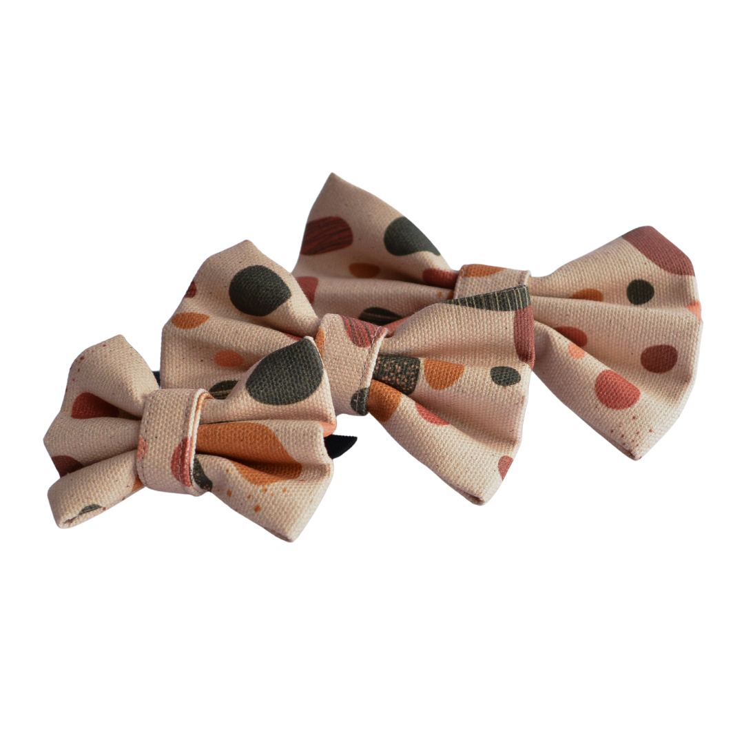 Sandy Pebbles Dog Bow Tie